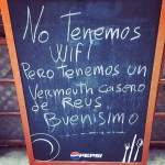 No tenemos wi-fi, hablen entre ustedes